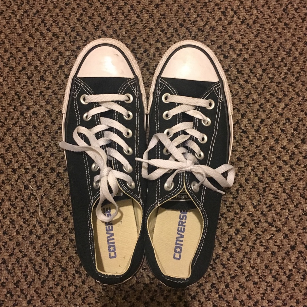 Black converse